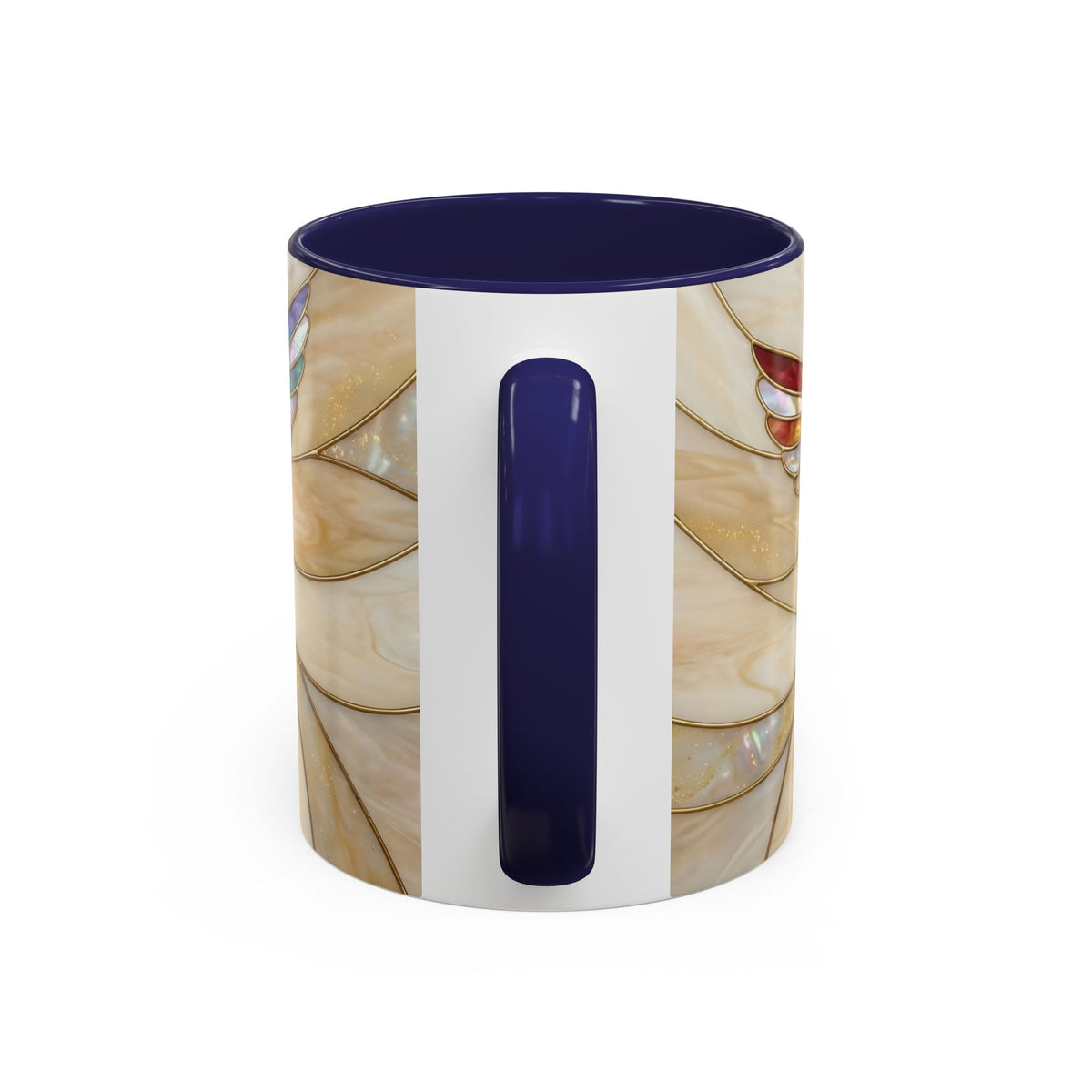 Harmony Hummingbird Stained Glass Style Mug