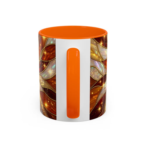Majestic Lion Stained Glass Style Mug