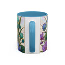 Blooming Peacock Stained Glass Style Mug