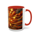 Thunder Tiger Stained Glass Style Mug