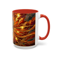 Thunder Tiger Stained Glass Style Mug