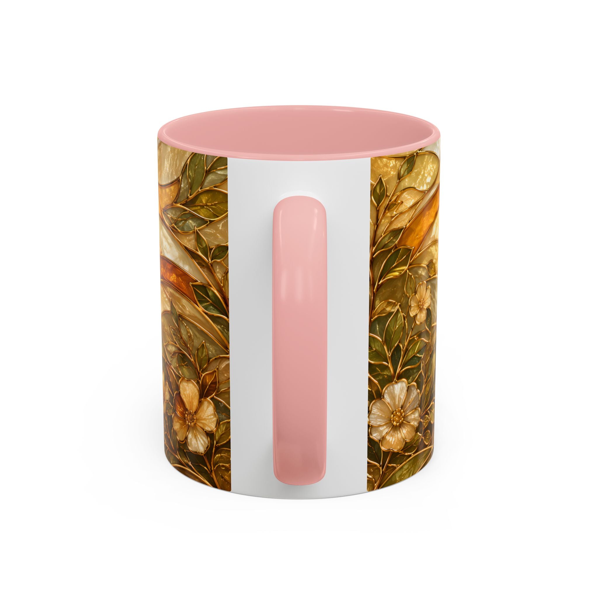 Blossom Beagle Stained Glass Style Mug