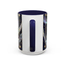 Celestial Lion Stained Glass Style Mug