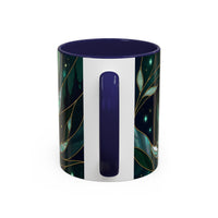 Teal Green Stained Glass Style Mug
