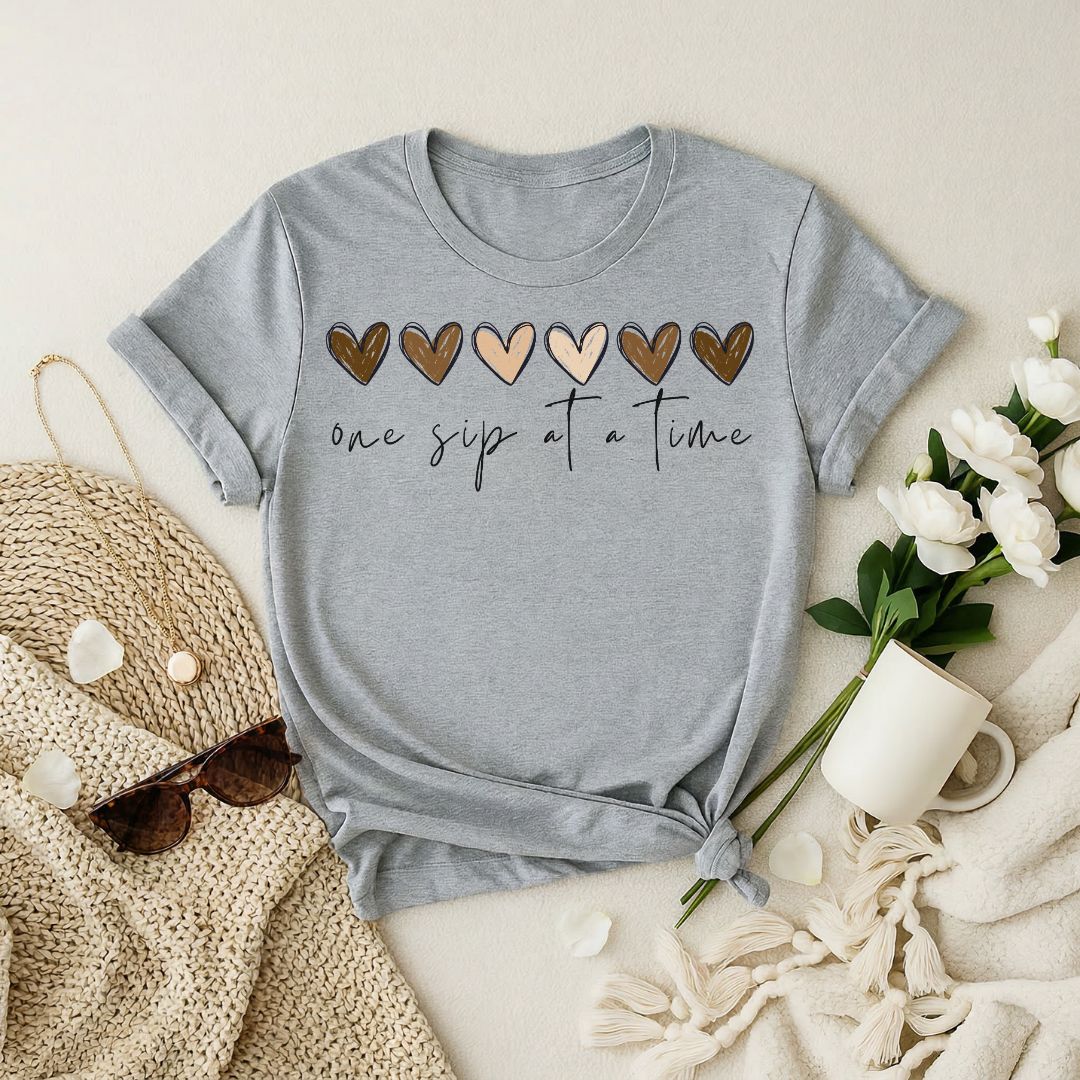 One Sip at a Time Premium T-Shirt