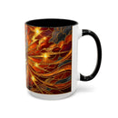 Thunder Tiger Stained Glass Style Mug