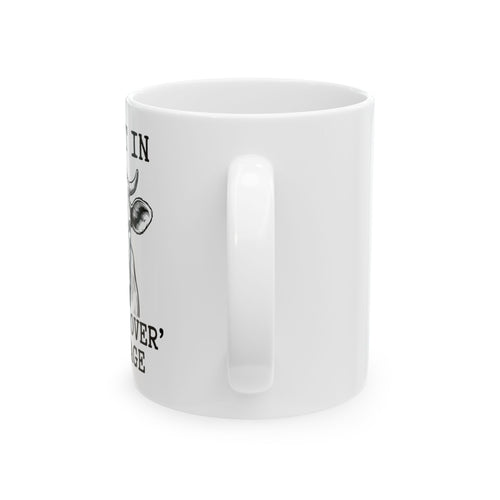 Fluent In 'Moo-ve Over' Language Mug