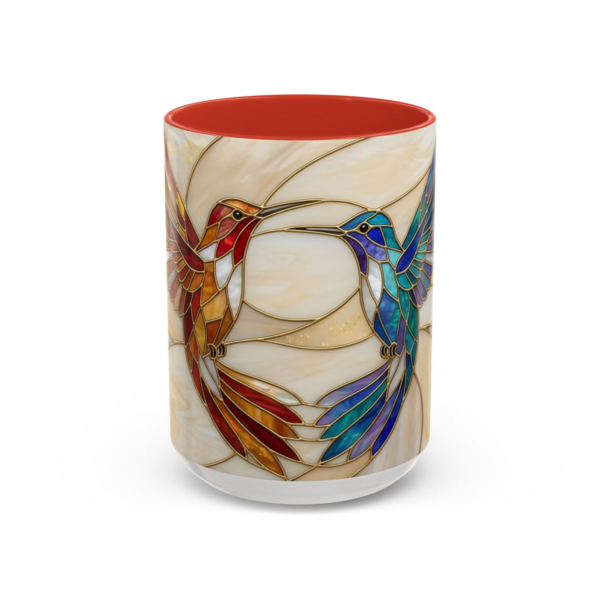 Harmony Hummingbird Stained Glass Style Mug