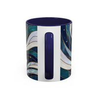 Moon Howl Wolf Stained Glass Style Mug