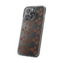Coffee Beans Clear Phone Case