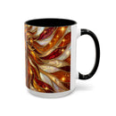 Majestic Lion Stained Glass Mug