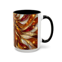 Majestic Lion Stained Glass Mug