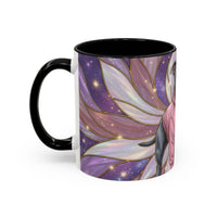 Rose Glow Staffordshire Bull Terrier Stained Glass Style Mug