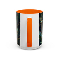 Teal Green Stained Glass Style Mug