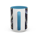 Celestial Lion Stained Glass Style Mug