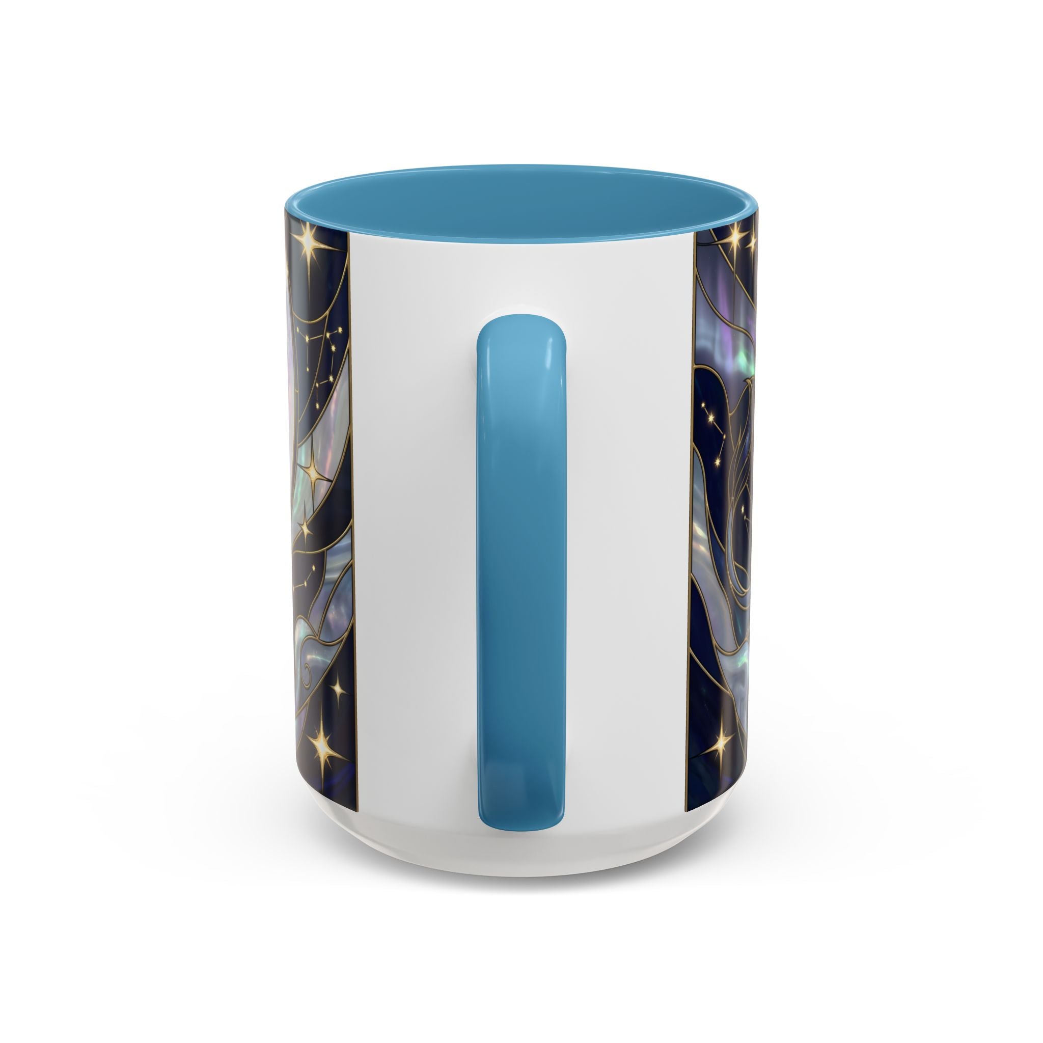 Celestial Lion Stained Glass Style Mug