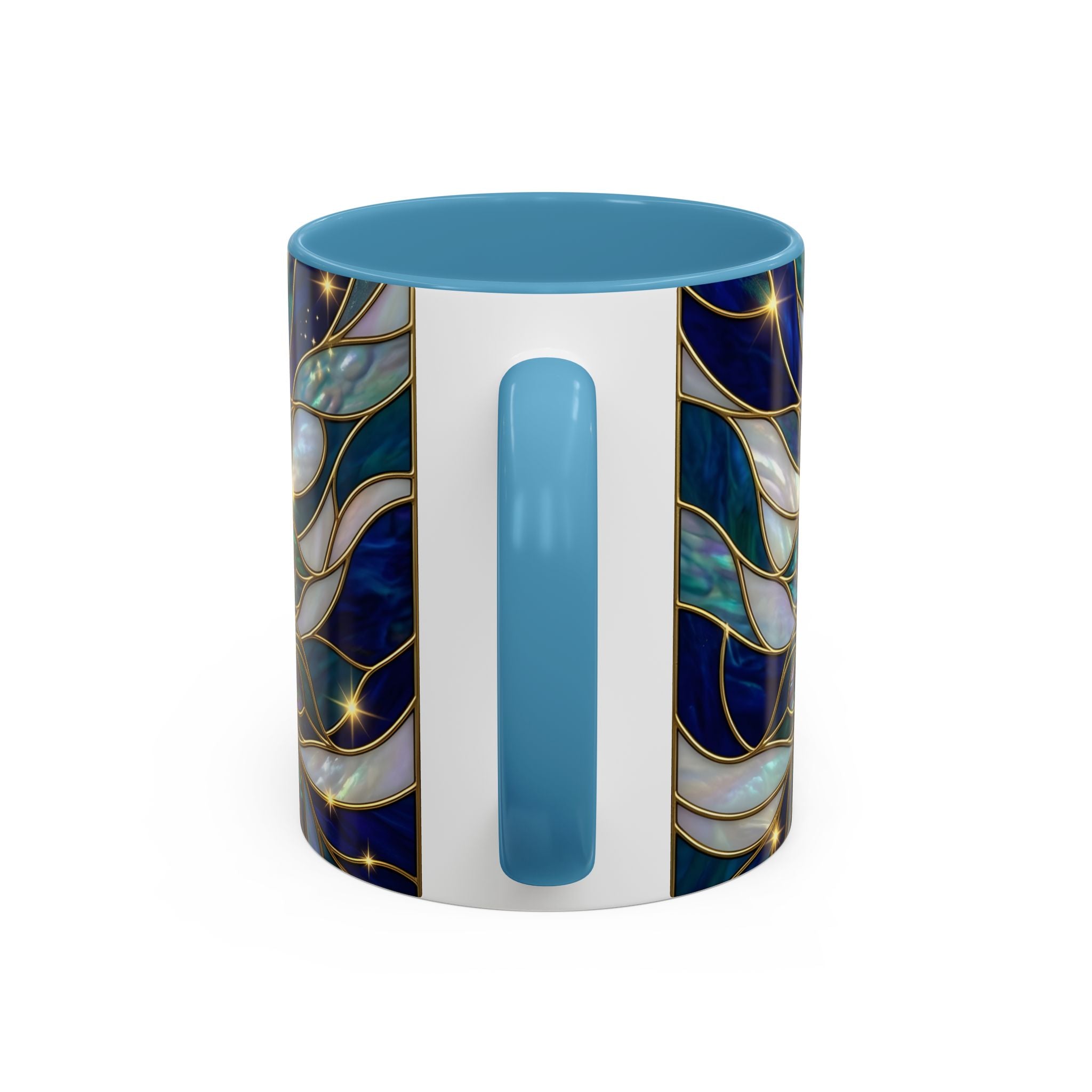 Peacock Stained Glass Mug