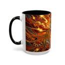 Thunder Tiger Stained Glass Style Mug