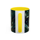 Teal Green Stained Glass Style Mug