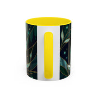 Teal Green Stained Glass Style Mug