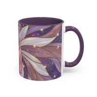 Rose Glow Staffordshire Bull Terrier Stained Glass Style Mug