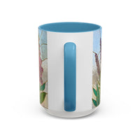Wildflower Stained Glass Mug