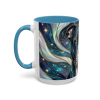 Aurora Glow Staffy Stained Glass Style Mug