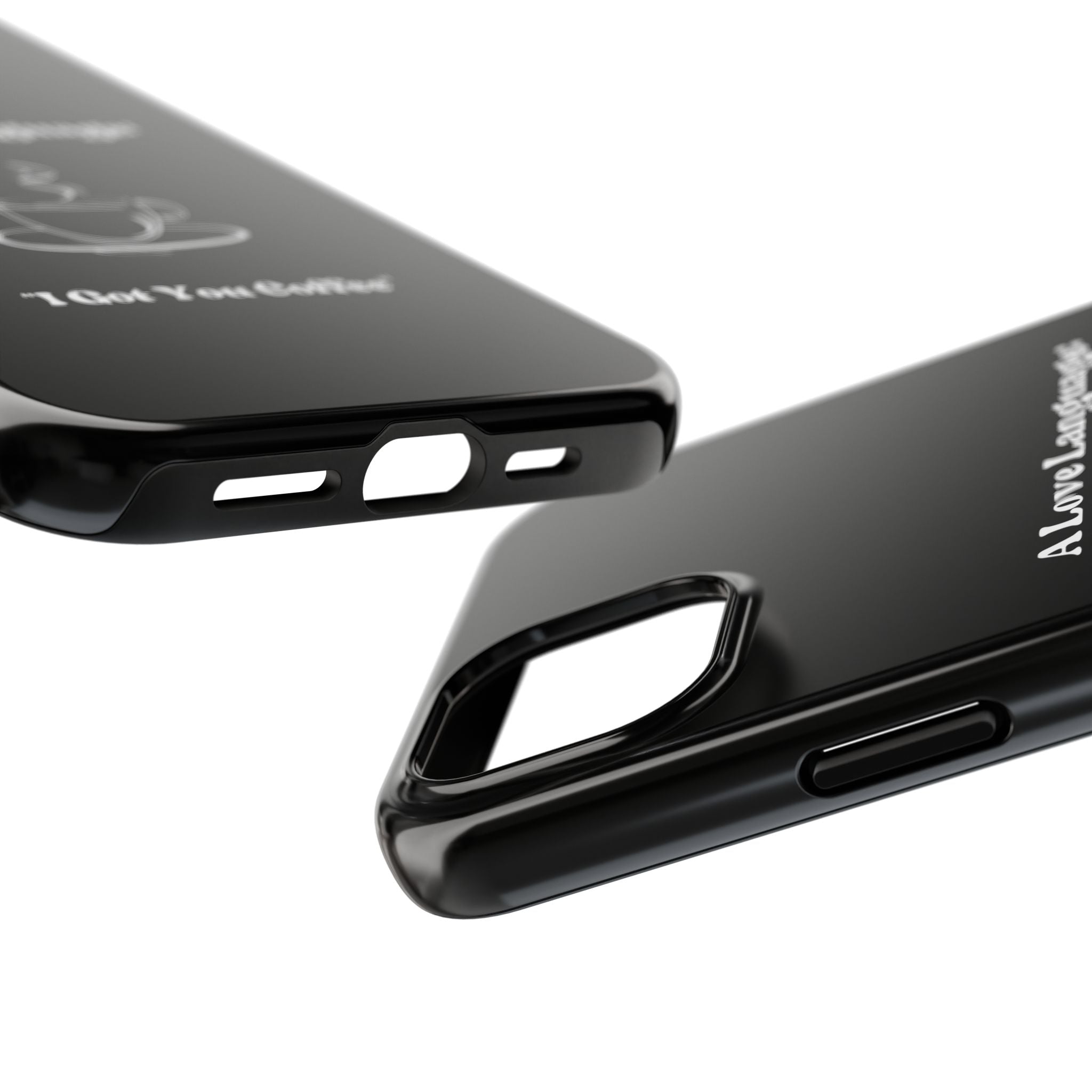 A Love Language Black Phone Case