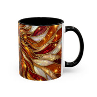 Majestic Lion Stained Glass Mug