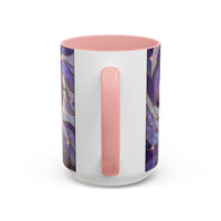 Purple Lion Stained Glass Style Mug