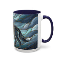 Storm Wolf Stained Glass Style Mug