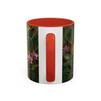 Tropical Hummingbird Stained Glass Style Mug
