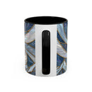 Moonlight Great Pyrenees Stained Glass Style Mug