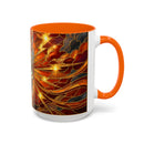Thunder Tiger Stained Glass Style Mug