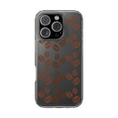 Coffee Beans Clear Phone Case