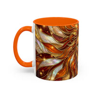 Majestic Lion Stained Glass Mug