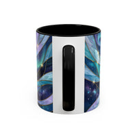 Aurora Husky Stained Glass Style Mug