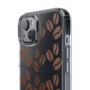 Coffee Beans Clear Phone Case