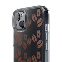 Coffee Beans Clear Phone Case