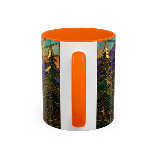 Sunrise Stained Glass Style Mug
