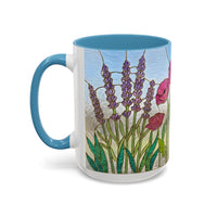 Wildflower Stained Glass Mug