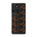 Coffee Beans Clear Phone Case