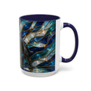 Celestial Cane Corso Stained Glass Style Mug