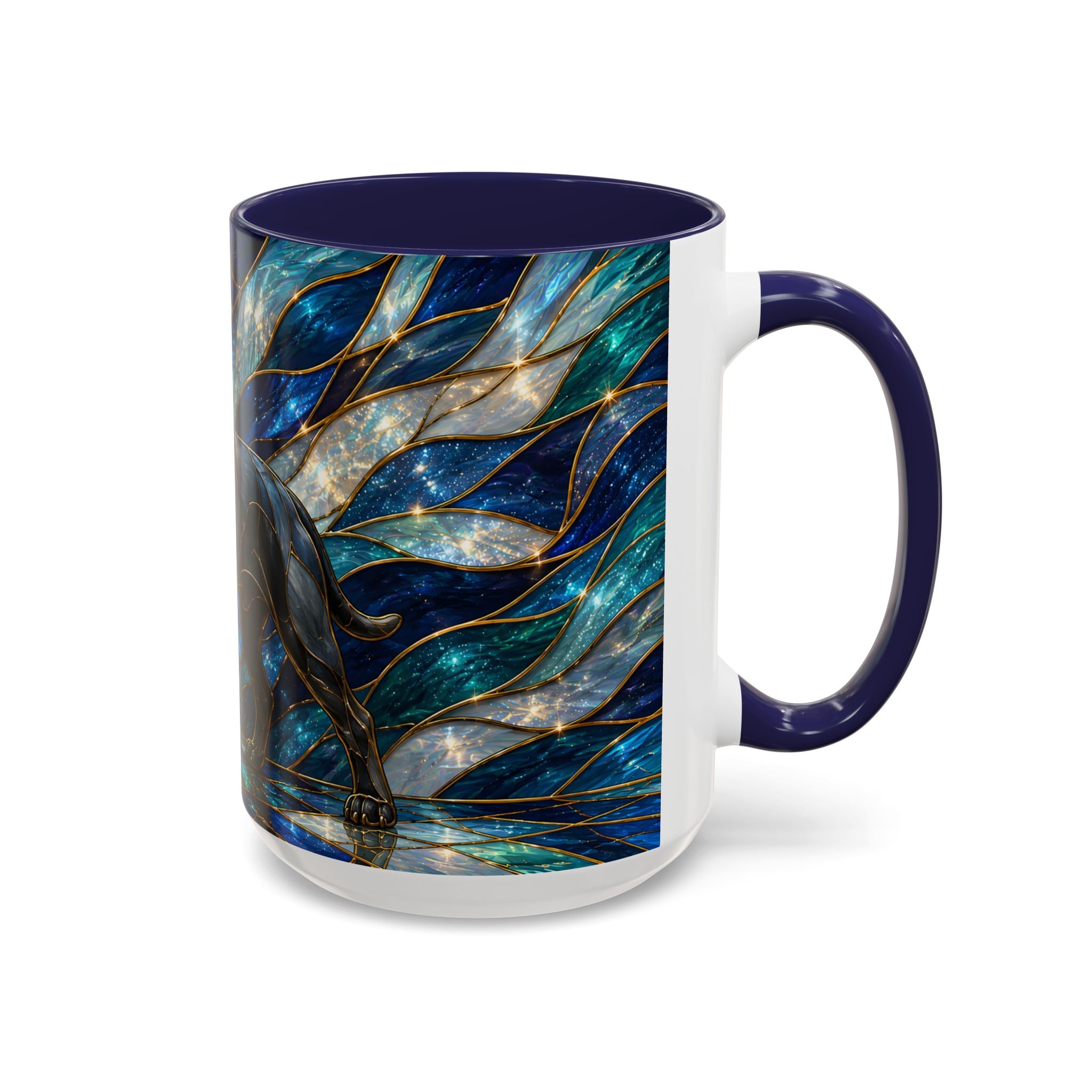 Celestial Cane Corso Stained Glass Style Mug