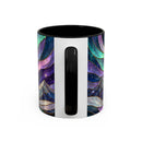 Aurora Peaks Great Pyrenees Stained Glass Style Mug