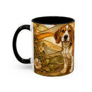 Blossom Beagle Stained Glass Style Mug