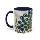 Classic Peacock Stained Glass Style Mug