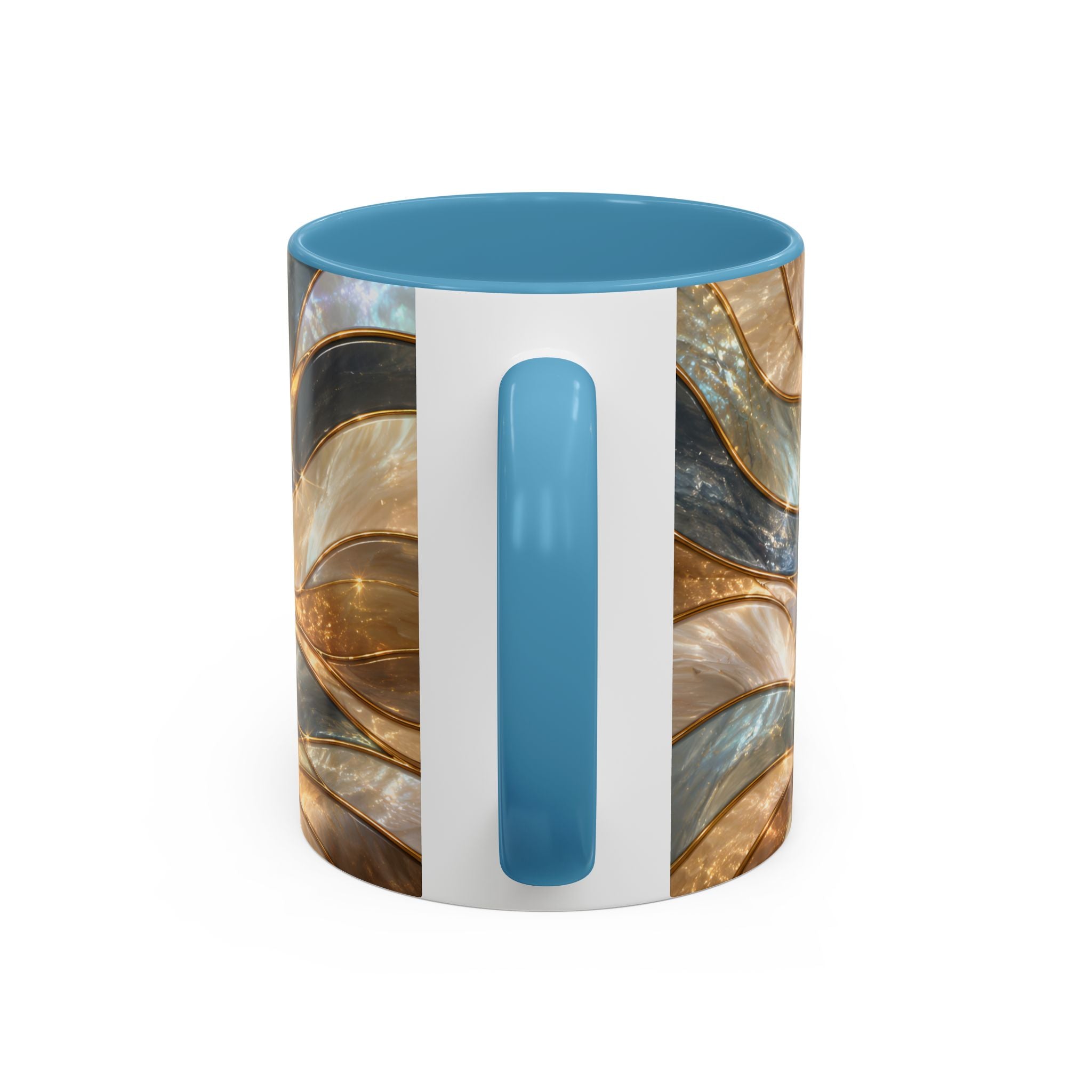 Regal Bulldog Stained Glass Style Mug