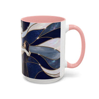 Faithful Friend Great Pyrenees Stained Glass Style Mug