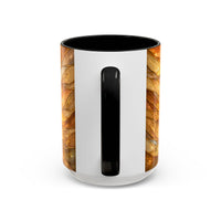 Golden Glow Golden Retriever Stained Glass Style Mug